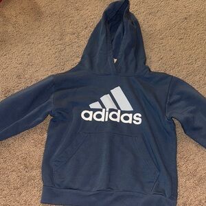 Adidas Kids Dark Blue Hoodie